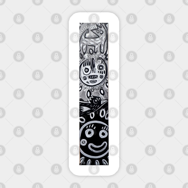 totem Sticker by Angel Rivas